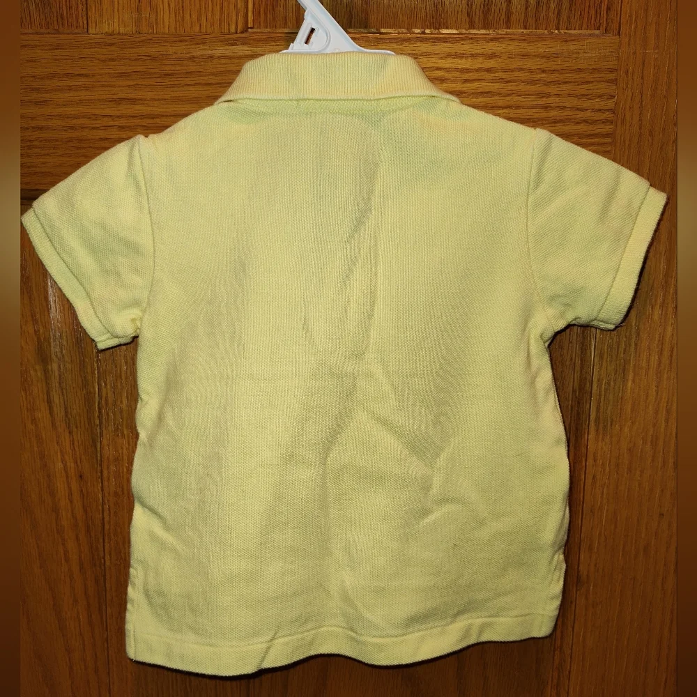 EUC Yellow Ralph Lauren Polo Shirt with Logo